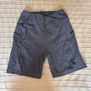 Women's cross waist biker shorts